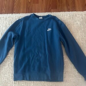 Nike Men's Deep Blue Crewneck Sweater